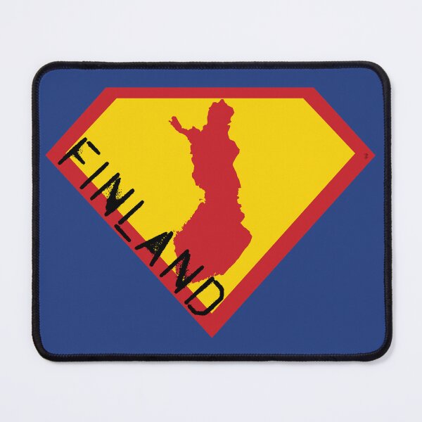 Item preview, FINN  FINNISH SHIELD - Freedom Is The Superpower -   SUPERHERO FINLAND spellout design designed and sold by pelagio.