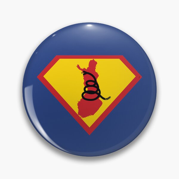 Item preview, FINN  FINNISH SHIELD - Freedom Is The Superpower - Modern Gadsden Snake Flag - Dont Tread On Me SUPERHERO FINLAND design designed and sold by pelagio.