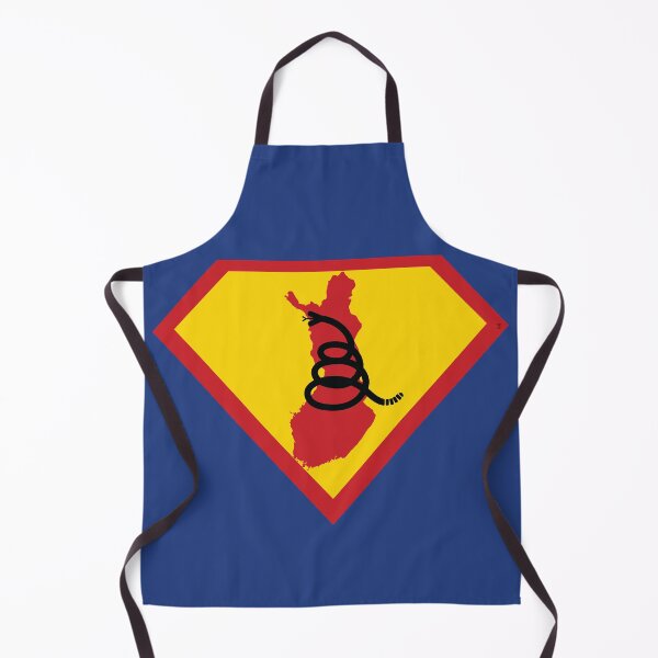 Item preview, FINN FINNISH SHIELD - Freedom Is The Superpower - Modern Gadsden Snake Flag - Dont Tread On Me SUPERHERO FINLAND design designed and sold by pelagio.
