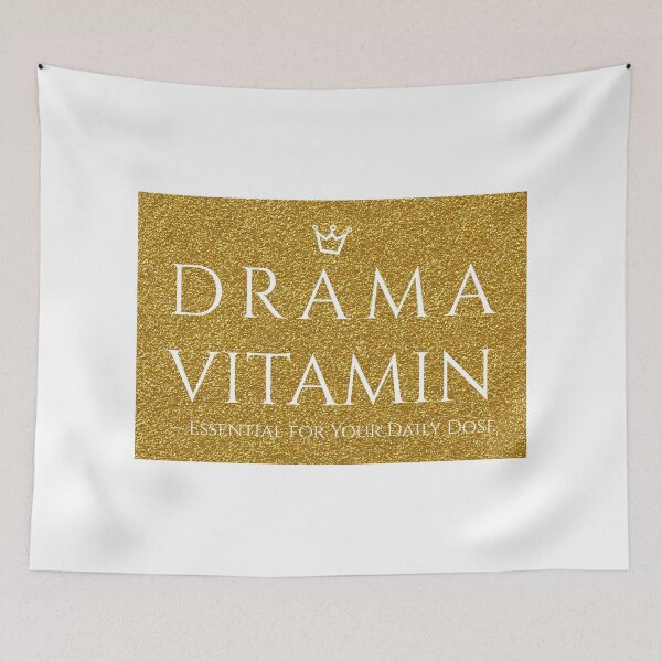 Item preview, DRAMA VITAMIN – Essential for Your Daily Dose, Unique designed and sold by villacreativa.