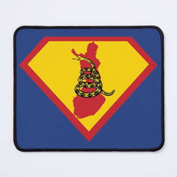Item preview, FINN  FINNISH SHIELD - Freedom Is The Superpower -  Gadsden Snake Flag - Dont Tread On Me SUPERHERO FINLAND design designed and sold by pelagio.