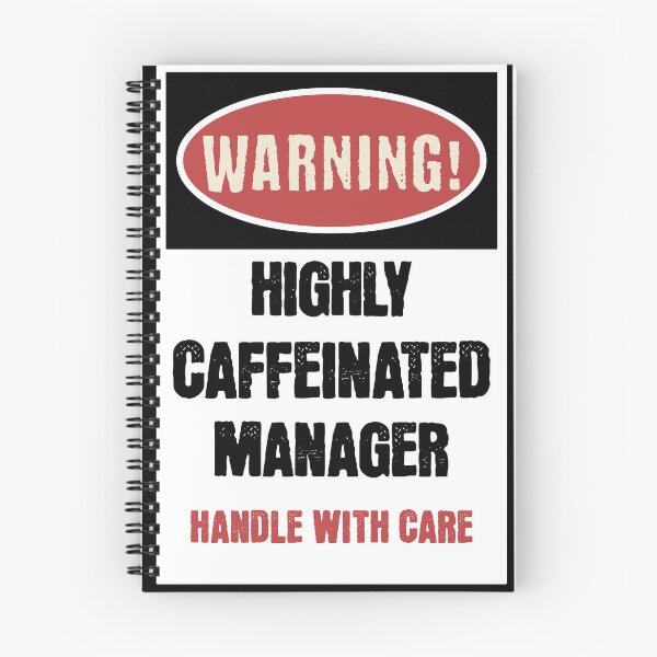 Item preview, MANAGER Warning! designed and sold by KTDesigns321.