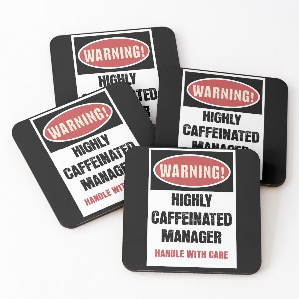 Item preview, MANAGER Warning! designed and sold by KTDesigns321.