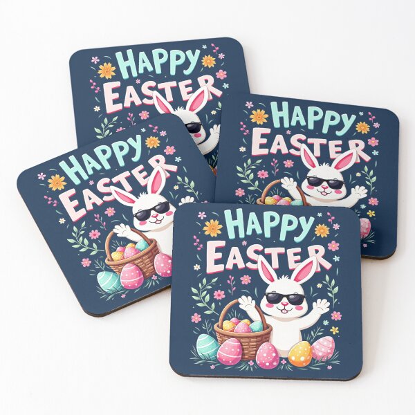 Item preview, Happy Easter Day Cute Bunny Rabbit designed and sold by OMG Outfits .