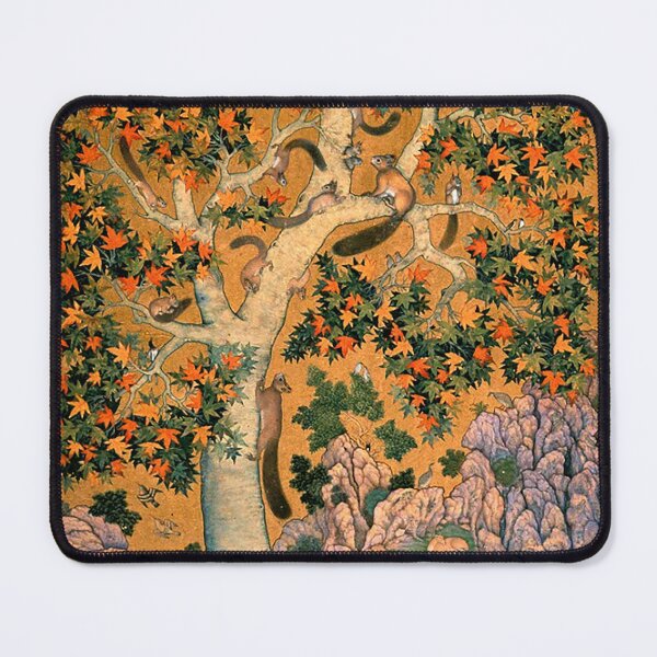 Item preview, Squirrels in a tree with huntsman attempting to climb the tree. Abu’l Hasan, 1605-8 designed and sold by 2ndBloom.