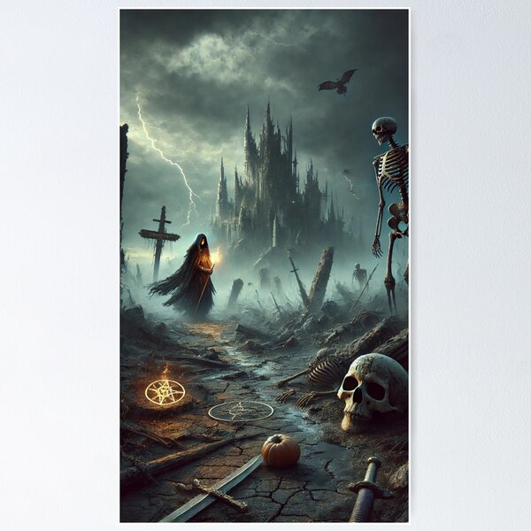 Item preview, The dark wizard's ritual designed and sold by Purpleflex.