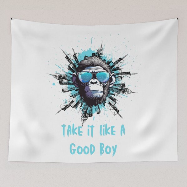 Item preview, Cool Monkey - Take It Like a Good Boy designed and sold by IronCladArms.