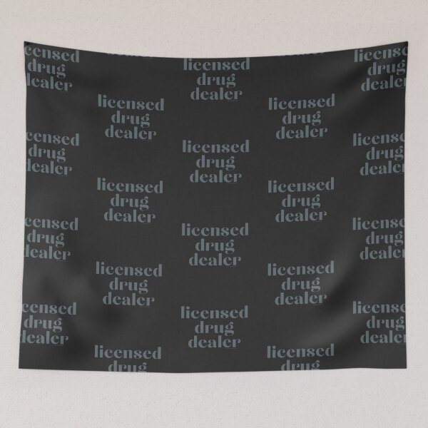 Item preview, Licensed Drug Dealer. v30b, grey, gray | @lilsboobthangs designed and sold by lilsboobthangs.