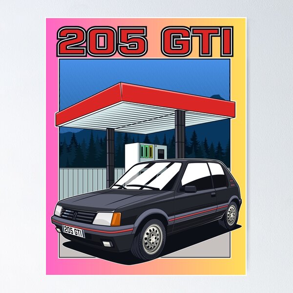 Item preview, VINTAGE CAR 205GTI designed and sold by ATLASTRIMBO.