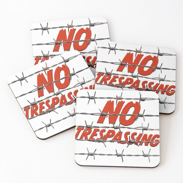 Item preview, NO TRESPASSING designed and sold by BIGPIX91011.