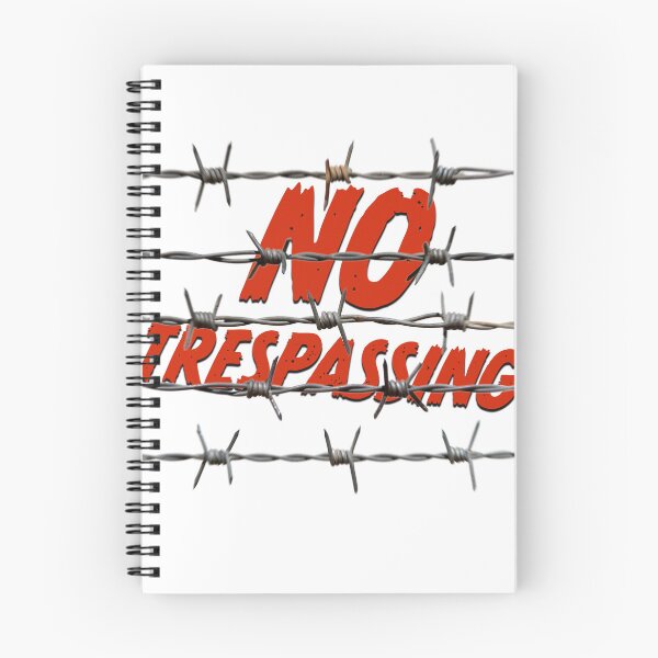 Item preview, NO TRESPASSING designed and sold by BIGPIX91011.