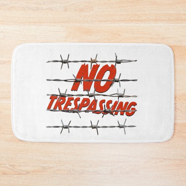 Item preview, NO TRESPASSING designed and sold by BIGPIX91011.