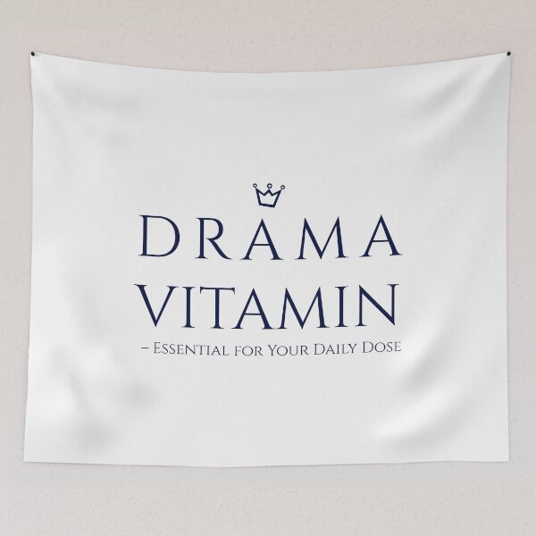 Item preview, DRAMA VITAMIN – Essential for Your Daily Dose, Unique designed and sold by villacreativa.