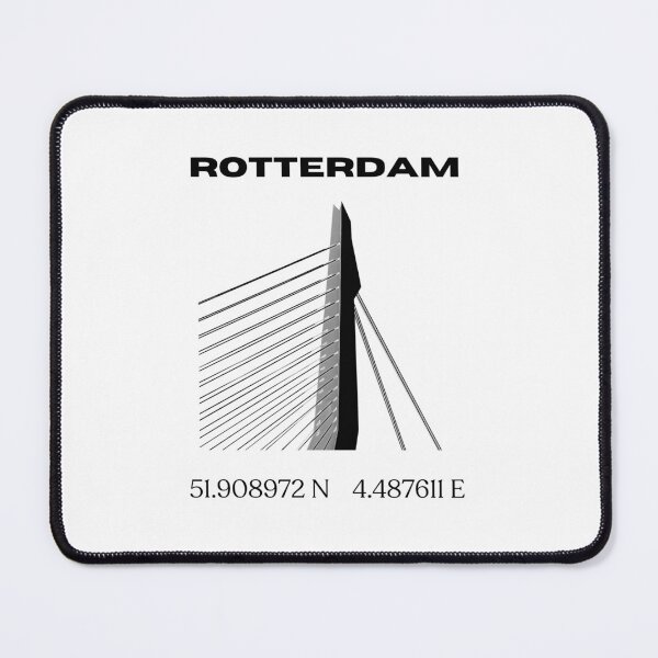 Item preview, Erasmusbrug in Rotterdam designed and sold by Rotterdam360.