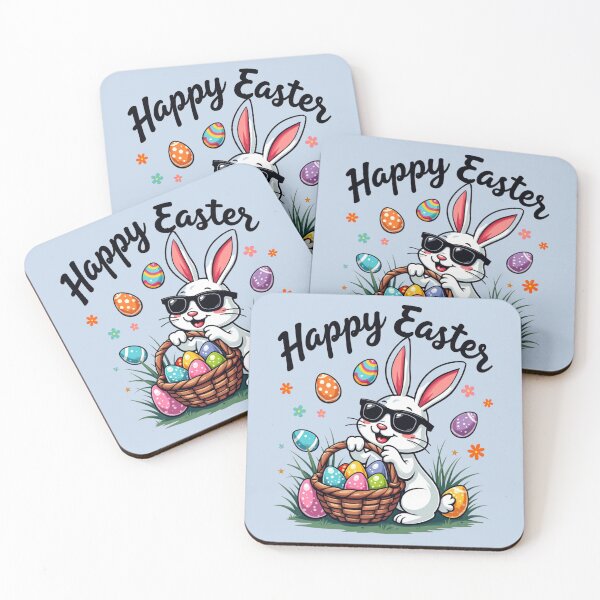 Item preview,  Happy Easter Day Cute Bunny Rabbit designed and sold by OMG Outfits .