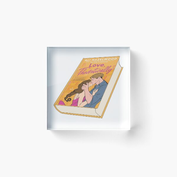 Item preview, Love Theoretically Ali Hazelwood Book Sticker designed and sold by baranskini.