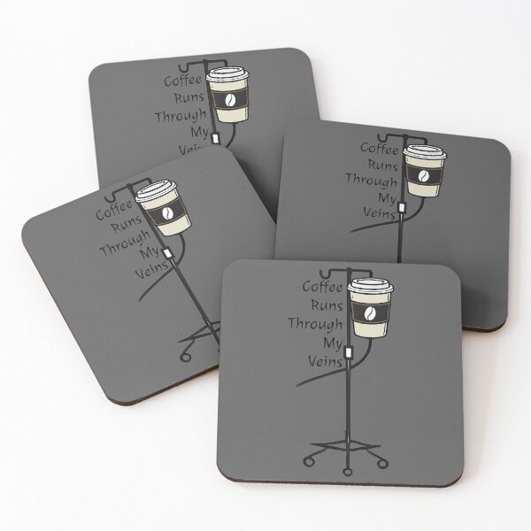 Item preview, Coffee IV - Coffee Runs Through My Veins designed and sold by TSQ.