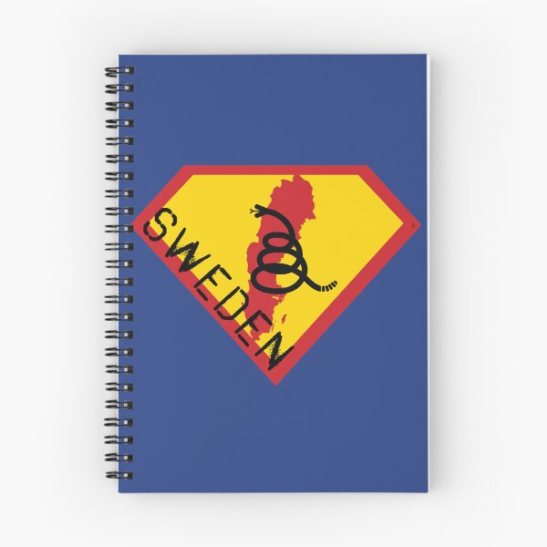 Item preview, SWEDISH SWEDE SHIELD - Freedom Is The Superpower - Modern Gadsden Snake Flag - Dont Tread On Me SUPERHERO SWEDEN spellout design designed and sold by pelagio.