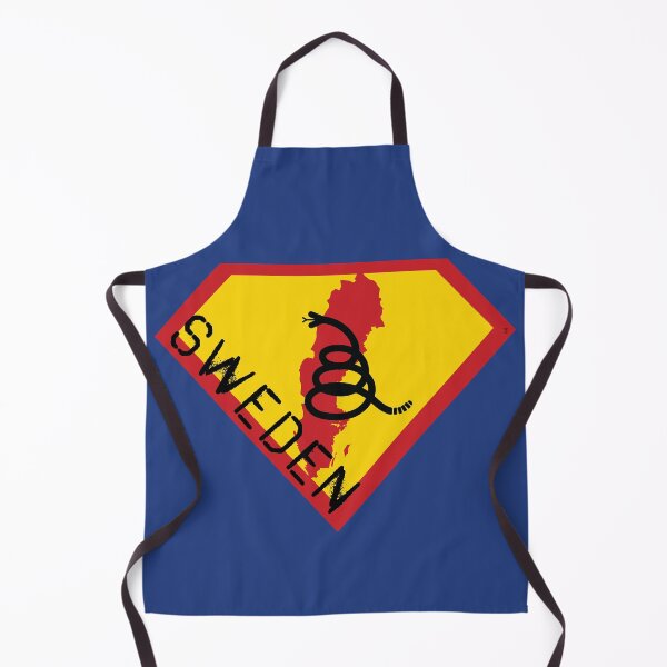 Item preview, SWEDISH SWEDE SHIELD - Freedom Is The Superpower - Modern Gadsden Snake Flag - Dont Tread On Me SUPERHERO SWEDEN spellout design designed and sold by pelagio.