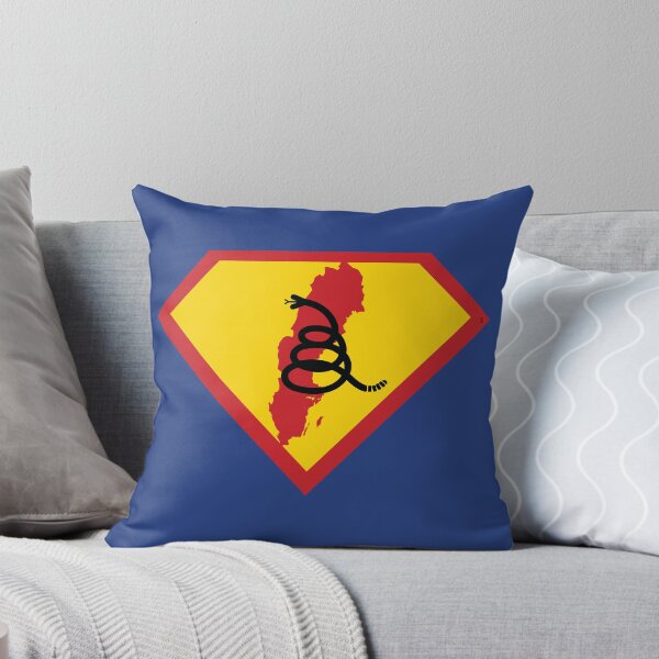 Item preview, SWEDISH SWEDE SHIELD - Freedom Is The Superpower - Modern Gadsden Snake Flag - Dont Tread On Me SUPERHERO SWEDEN design designed and sold by pelagio.
