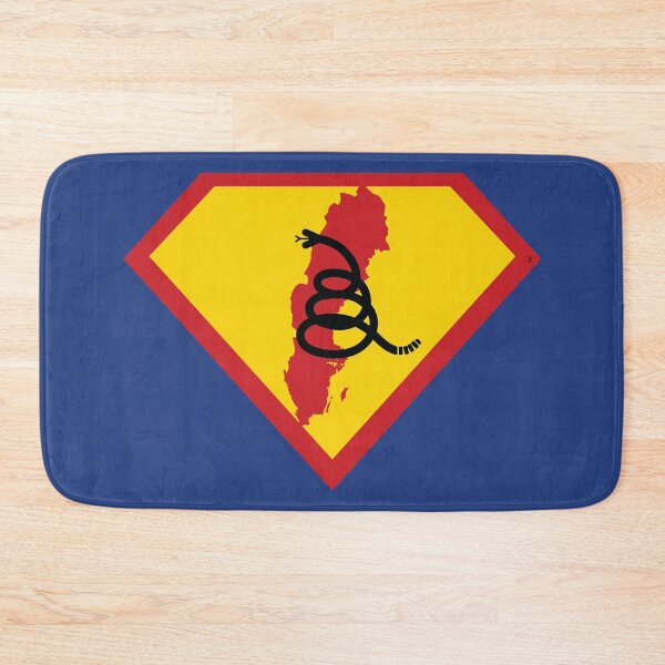 Item preview, SWEDISH SWEDE SHIELD - Freedom Is The Superpower - Modern Gadsden Snake Flag - Dont Tread On Me SUPERHERO SWEDEN design designed and sold by pelagio.