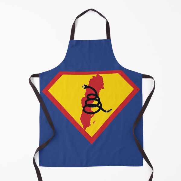 Item preview, SWEDISH SWEDE SHIELD - Freedom Is The Superpower - Modern Gadsden Snake Flag - Dont Tread On Me SUPERHERO SWEDEN design designed and sold by pelagio.