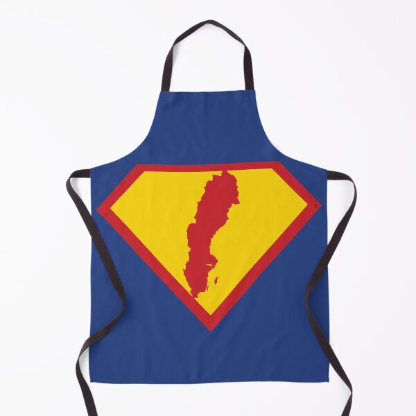 Item preview, SUPER SWEDISH SWEDE SHIELD - Freedom Is The Superpower - SUPERHERO SWEDEN design designed and sold by pelagio.
