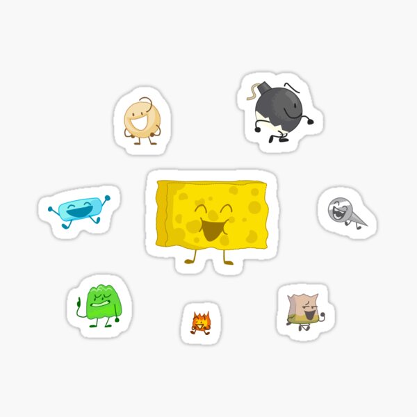 Vista previa del artículo con la obra «¡EQUIPO BFB CUBO DE HIELO!», diseñado y vendido por Pixiefunpup.