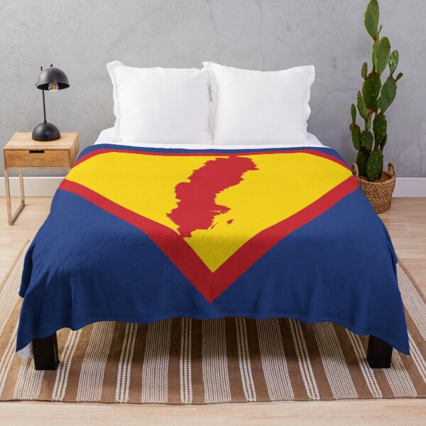 Item preview, SUPER SWEDISH SWEDE SHIELD - Freedom Is The Superpower - SUPERHERO SWEDEN design designed and sold by pelagio.