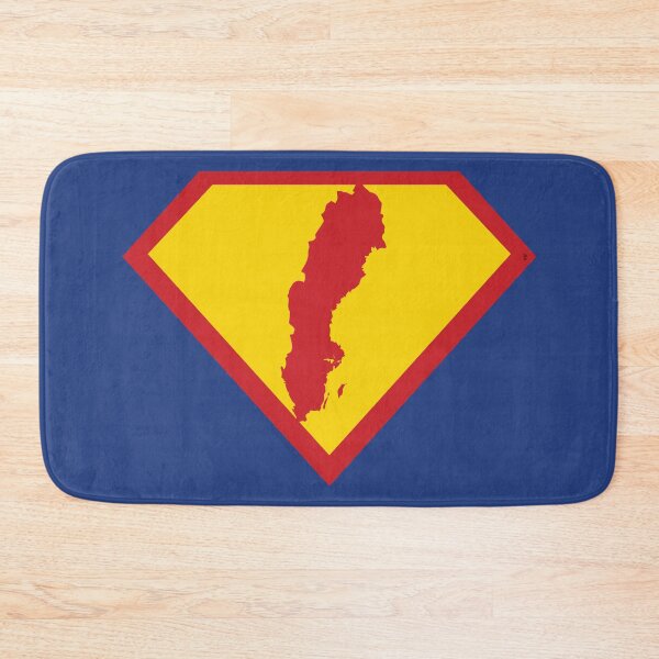 Item preview, SUPER SWEDISH SWEDE SHIELD - Freedom Is The Superpower -   SUPERHERO SWEDEN design designed and sold by pelagio.