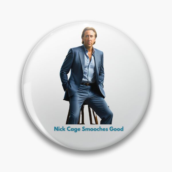 Item preview, Nic Cage Smooches Unbearably Good designed and sold by Stock-Wave.