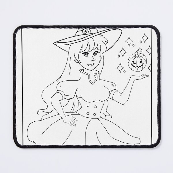 Item preview, Witch #5 Coloring Page Pattern  designed and sold by DavidColoring.