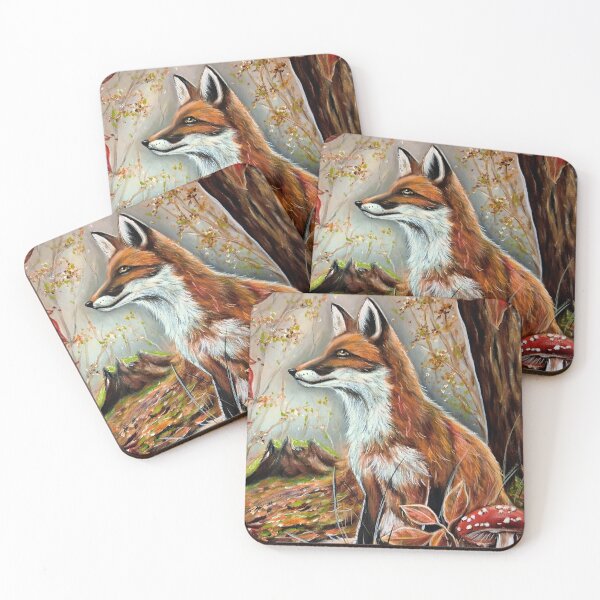 Item preview, Fox in the Autumn Forest designed and sold by Naturzauber.