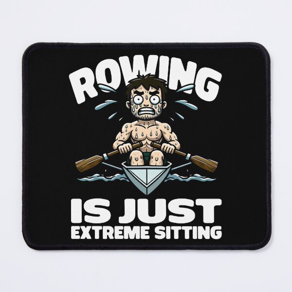 Item preview, ROWING IS JUST EXTREME SITTING - ROWING GIFT designed and sold by KEF Custom.