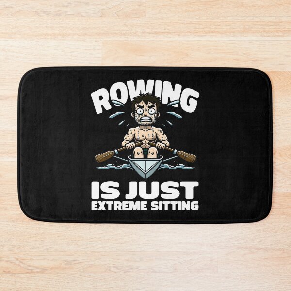 Item preview, ROWING IS JUST EXTREME SITTING - ROWING GIFT designed and sold by KEF Custom.