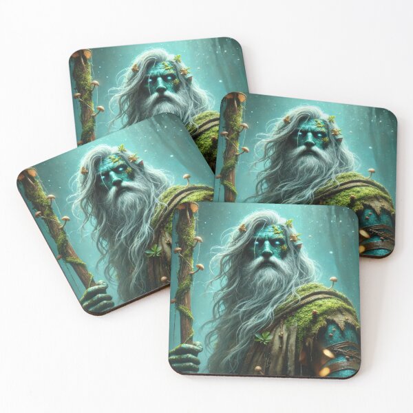 Item preview, Water Genasi Circle of Spores Druid designed and sold by Johnny MeatShield.