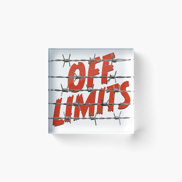 Item preview, OFF LIMITS designed and sold by BIGPIX91011.