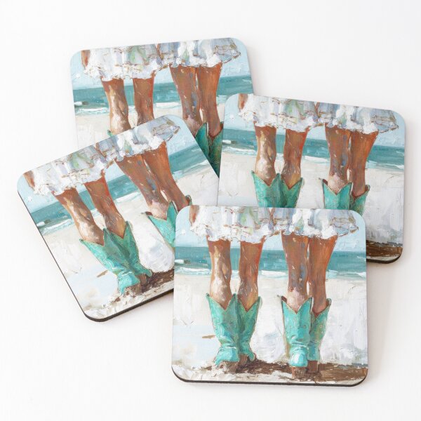 Item preview, Cowgirl Boots On The Beach designed and sold by PlainGirl.