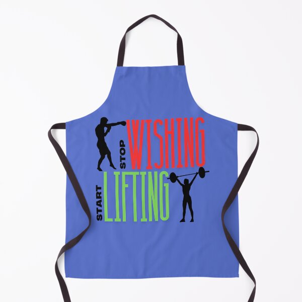 Item preview, Stop Wishing, Start Lifting – Motivational Gym Tee designed and sold by LovelY PrintS.