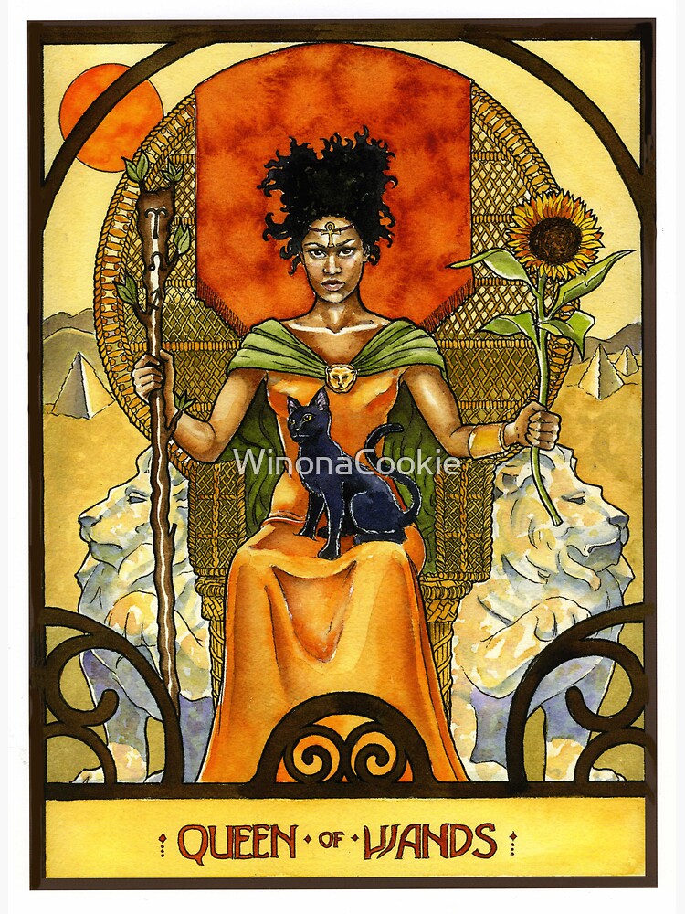 Unveiling the Queen of Wands Tarot Card - Exemplore