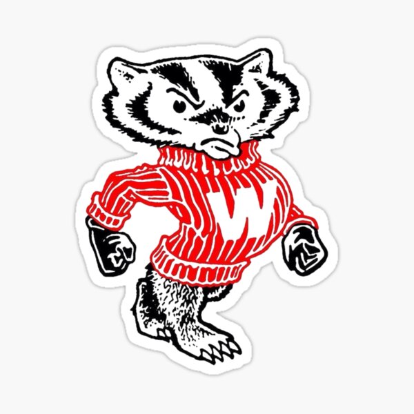 Vista previa del artículo con la obra «Tejones de Wisconsin», diseñado y vendido por PrezJones.