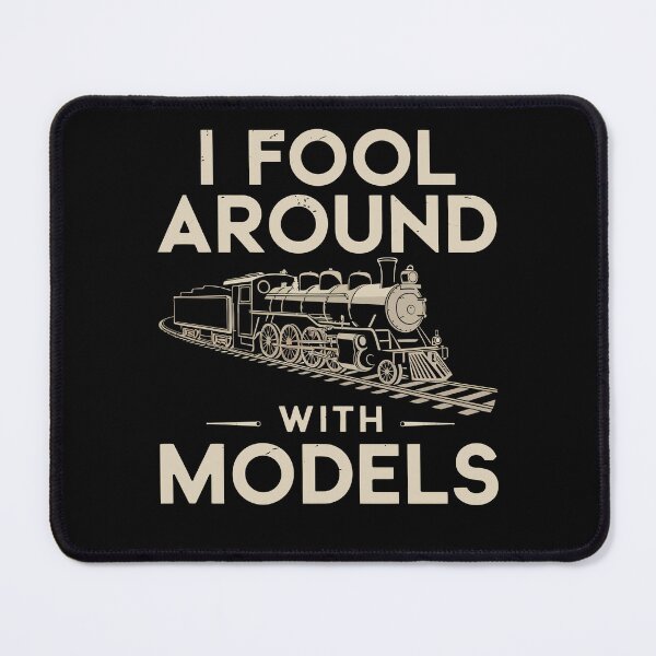 Item preview, I Fool Around with Models – Model Train Collector designed and sold by tmerchtrends.