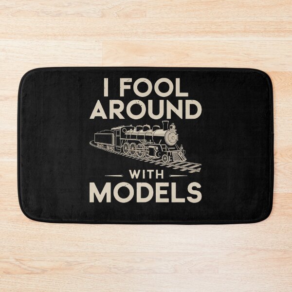 Item preview, I Fool Around with Models – Model Train Collector designed and sold by tmerchtrends.