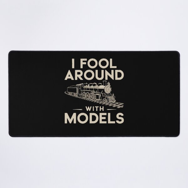 Item preview, I Fool Around with Models – Model Train Collector designed and sold by tmerchtrends.
