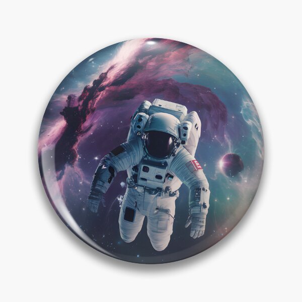 Item preview, Astronaut floating in Nebula designed and sold by MakaltsisDesign.