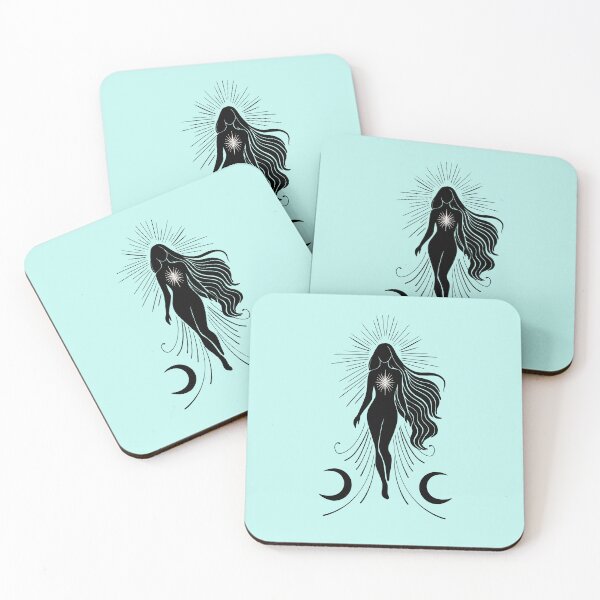 Item preview, Floating Lock - Pale Aqua designed and sold by MaryAura.