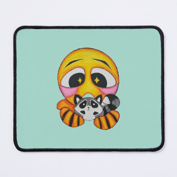 Item preview, Racoon emoji designed and sold by Phantom Art.