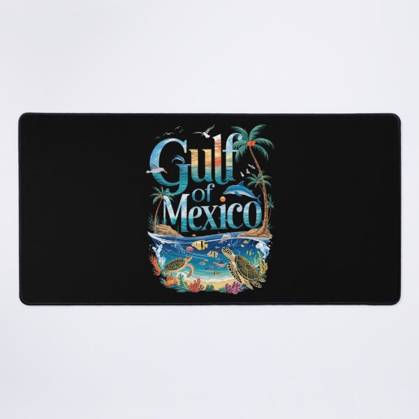 Item preview, Gulf of Mexico Ocean Wildlife Scenic Art designed and sold by ZingZest.