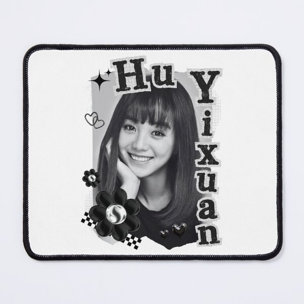 Item preview, Hu Yixuan Chinese Drama Actress Black and White Collage Design designed and sold by AJUNICE STUDIO.