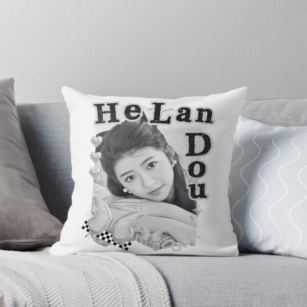 Item preview, He Lan Dou Chinese Drama Actress Black and White Collage Design designed and sold by AJUNICE STUDIO.